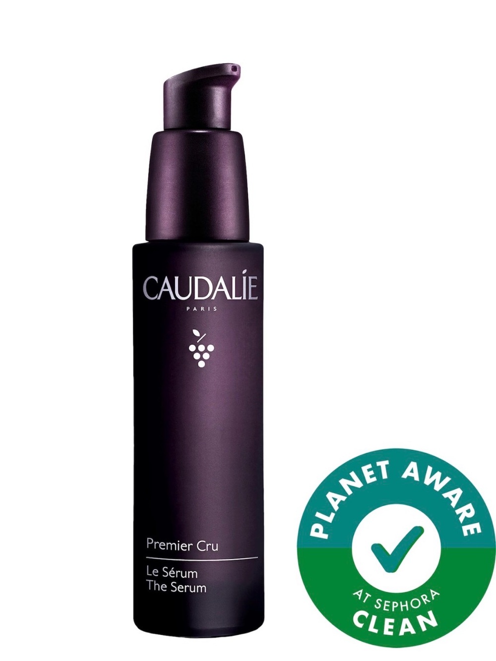 Caudalie Premier Cru Le Sérum - Plum Bottle
